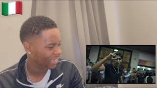 UK 🇬🇧 REACTION TO 🇮🇹 ITALIAN DRILLRAP  Baby Gang – Lecco City Official Video [upl. by Sola]