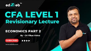 CFA Level 1 Revision Lecture on Economics  Part II  CA Vikas Vohra  edZeb [upl. by Enahsed]