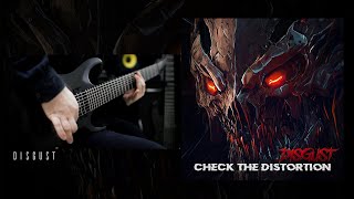 Check the Distortion  Disgust EP  Instrumental Deathcore Djent 2024 [upl. by Suhpoelc880]