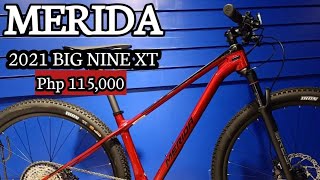 2021 MERIDA BIG NINE XT CARBON SMALL CHRISTMAS RED [upl. by Nims]