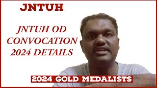 JNTUH OD CONVOCATION 2024 DETAILSjntuh [upl. by Oab]