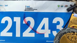 BTN  JAKARTA INTERNATIONAL MARATHON 2024 [upl. by Anikas]