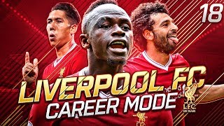 FIFA 18 Liverpool Career Mode 18  1ST MAN UTD vs 2ND LIVERPOOL FOR THE PREMIER LEAGUE [upl. by Negris]