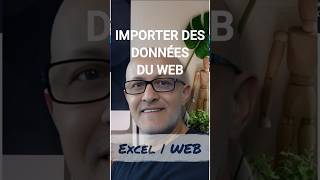 Excel Importer Données DInternet Et Actualiser [upl. by Alleira220]