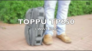 Toppu TP 650 3 way Backpack [upl. by Akiwak]