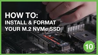 How to Install and Format Your M2 NVMe SSD  Inside Gaming With Seagate [upl. by Uhayile871]