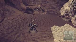 NieRAutomata  Sidequest Lágrimas Lunares Lágrima del Desierto [upl. by Elyad814]