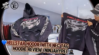 How to Check My Hellstar Hoodie with NFC Scan Physical Chip Ninjahype QC Video fashion hypestyle [upl. by Alram]