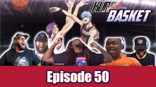 Kurokos Game Winning Block Kuroko No Basket Ep50 REACTIONREVIEW [upl. by Nuhs]