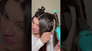 clamp curling irons 😍 curlingiron hairstyling hair [upl. by Mollie403]