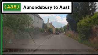 Driving to Aust from Almondsbury A journey gliding through the Gloucestershire countryside [upl. by Hooke]