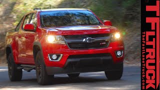 2016 Chevy Colorado Duramax Diesel First Drive Review [upl. by Adaynek]