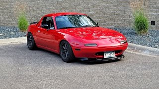 NA6 miata track induction sound [upl. by Kenna276]