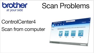 Fix scan problems with ControlCenter4 – from computer [upl. by Aldin449]