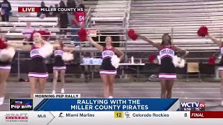 Morning Pep Rally visits Miller County High School [upl. by Reeva]