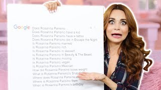 Rosanna Pansino Answers the Webs Most Searched Questions [upl. by Lianne]