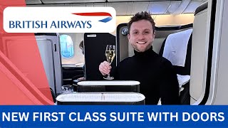 British Airways New First Class Suite with Door  Flight Review  LHRJFK 777300er  Concorde Room [upl. by Negaet250]