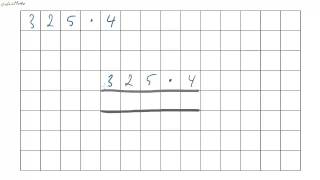 24 Schriftliche Multiplikation  ohne Komma  Teil 1 [upl. by Howenstein]