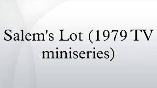 Salems Lot 1979 TV miniseries [upl. by Enomrej]