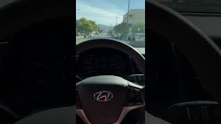 2017 Hyundai Elantra drive around Burbank [upl. by Eenwahs]