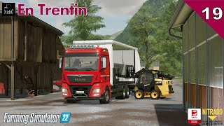 FARMING SIMULATOR 22 ⛰️ En Trentin 🌲 Nuovi arrivi in farm la JCB per la stalla dei cavalli ep19 [upl. by Itoc]