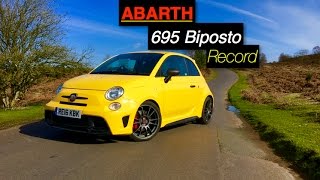 Abarth 695 Biposto Record Review  Inside Lane [upl. by Tara97]