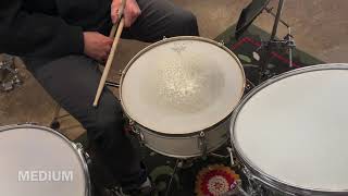 1950s Leedy 5x14 “Utility” Snare Drum [upl. by Danas]