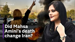 Mahsa Amini A year on from death  did protests change Iran [upl. by Godderd716]