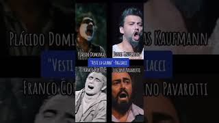 100 TENOR MAKE YOUR CHOICE opera tenor domingo kaufmann corelli pavarotti operasinger [upl. by Jerold]