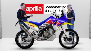 2025 NEW APRILIA RALLY TUAREG 660 UNVEILED PERFECT RIVAL FOR YAMAHA TÉNÉRÉ 700 RALLY [upl. by Akilak]