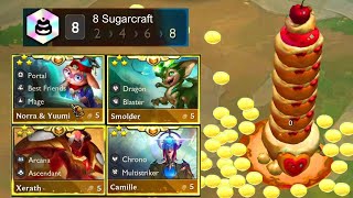 8 Sugarcraft Cashout ⭐⭐⭐  TFT SET 12 [upl. by Adnat605]