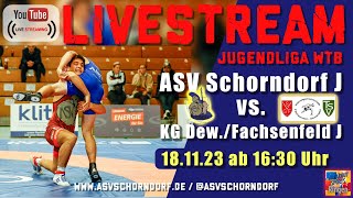 20231118  WRVJugendliga  ASV Schorndorf J  KG DewangenFachsenfeld J [upl. by Broek]