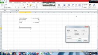 TABLA DE AMORTIZACIÓN SENCILLA EN EXCEL [upl. by Dhumma]