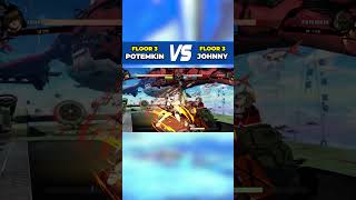 GGST ▰ Potemkin F3 vs Johnny F3 Guilty Gear Strive Low Level Gameplay [upl. by Borg]