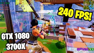 240 FPS on a GTX 1080 in 2024 R7 3700X  GTX 1080  Fortnite Solos Benchmark  Performance mode [upl. by Ajani325]