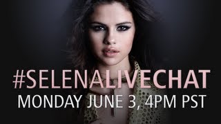 selenalivechat  Monday June 3 4pm PT [upl. by Ibor]