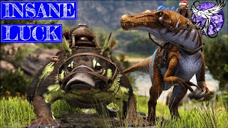 INSANE BARYONYX LUCK  Lost Island EP6  ARK Survival Evolved [upl. by Singband]