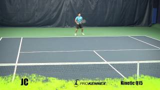 Tennis Express  ProKennex Kinetic Q15 Racquet Review [upl. by Lizbeth]