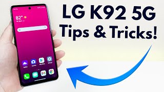 LG K92 5G  Tips amp Tricks Hidden Features [upl. by Odel]