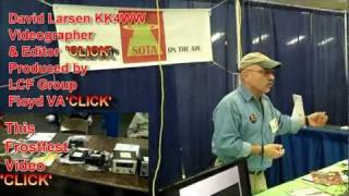 Summits on the Air SOTA Frostfest 2012 Amateur Radio KK4WW N4USA [upl. by Lamahj504]