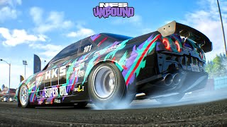 NFS UNBOUND  Nissan Skyline R32 HKS Drag Build [upl. by Harrington]