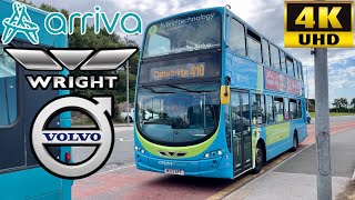 Arriva Merseyside 410 New Brighton to Clatterbridge amp Birkenhead Wright Eclipse Gemini2 VolvoB5LH [upl. by Enad]