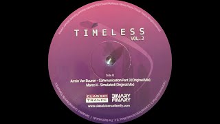 Marco V  Simulated Original Mix 2002 Timeless Vol3 [upl. by Lianna]