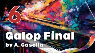 Galop Final by A Casella ABRSM Grade 6 Piano 2025 amp 2026  C7 [upl. by Eddy645]