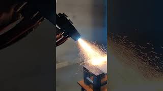 ARC SPRAY GUN TESTING  THERMAL SPRAY GUN  METALLIZING GUN [upl. by Colline]