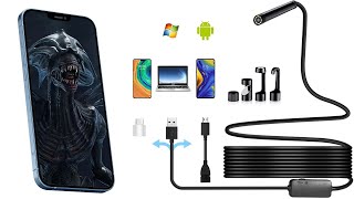 Endoscope not work app installation on Android 10 11 12 13 14 Inspection Borescope Snake USB camera [upl. by Ettari]