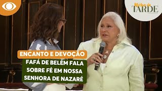 Fafá de Belém celebra a preparação do Círio de Nazaré quotAmor tão grandequot [upl. by Leoine258]