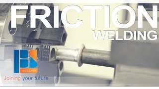 Friction Welding of martensitic high strength steel to austenitic stainless steel [upl. by Nady655]