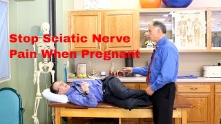 How to Stop Sciatica when Pregnant Effective Home Exercises to Stop Sciatic Nerve Pain [upl. by Ahsar395]