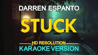 STUCK  Darren Espanto 🎙️  KARAOKE  🎶 [upl. by Sidonie]